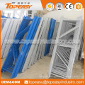 New 4 tier medium duty steel warehouse shelves rack